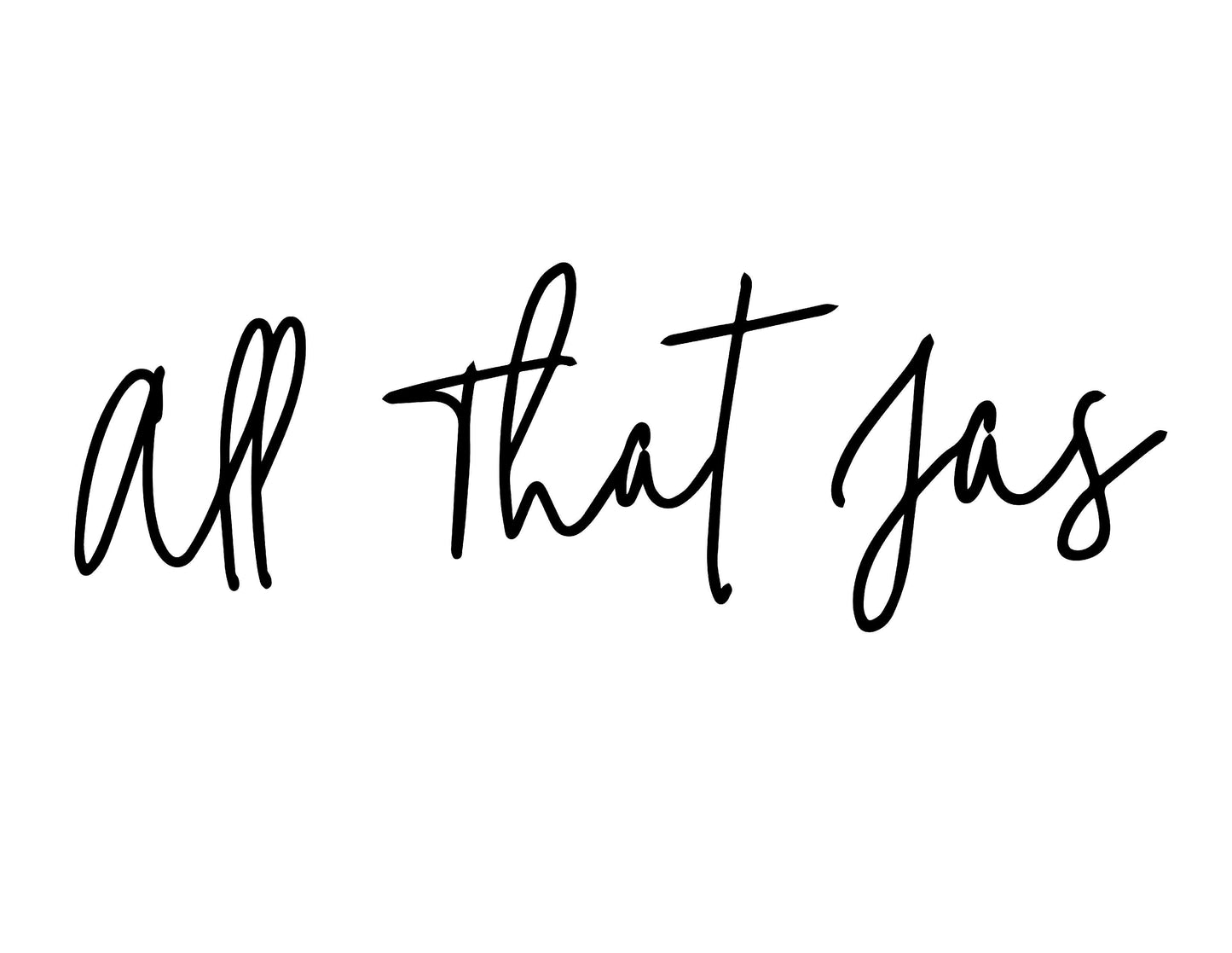 All That Jas & Graham Sporting Goods