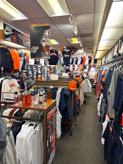 Mincer's University of Virginia Imprinted Sportswear