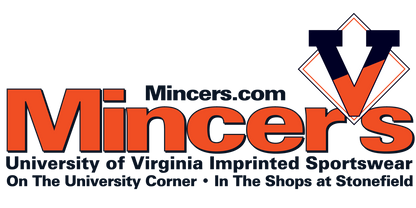 Mincer's University of Virginia Imprinted Sportswear
