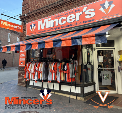 Mincer's University of Virginia Imprinted Sportswear